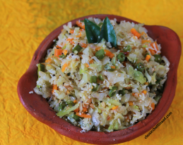 Beans Carrot Cabbage Poriyal Recipe